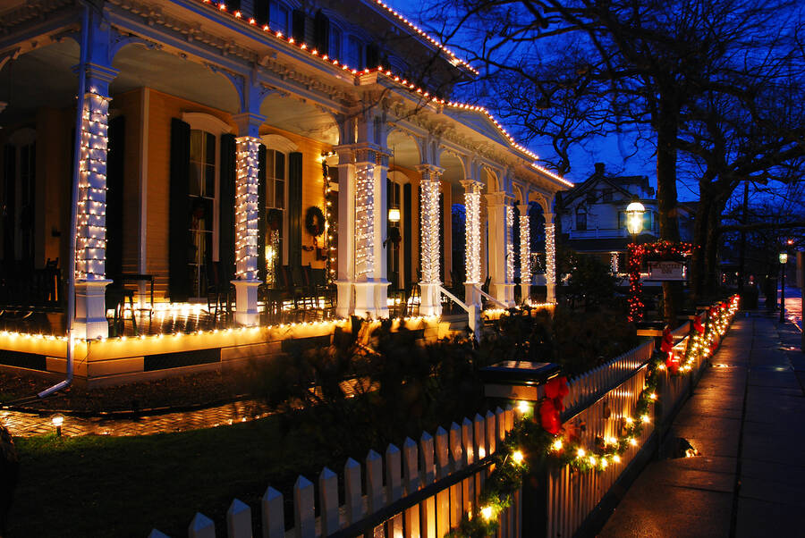 Christmas Lights installed by East Coast Property Solutions LLC